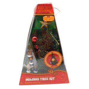Forever Fun Rudolph the Red Nosed Reindeer Holiday Tree Kit in Original Box